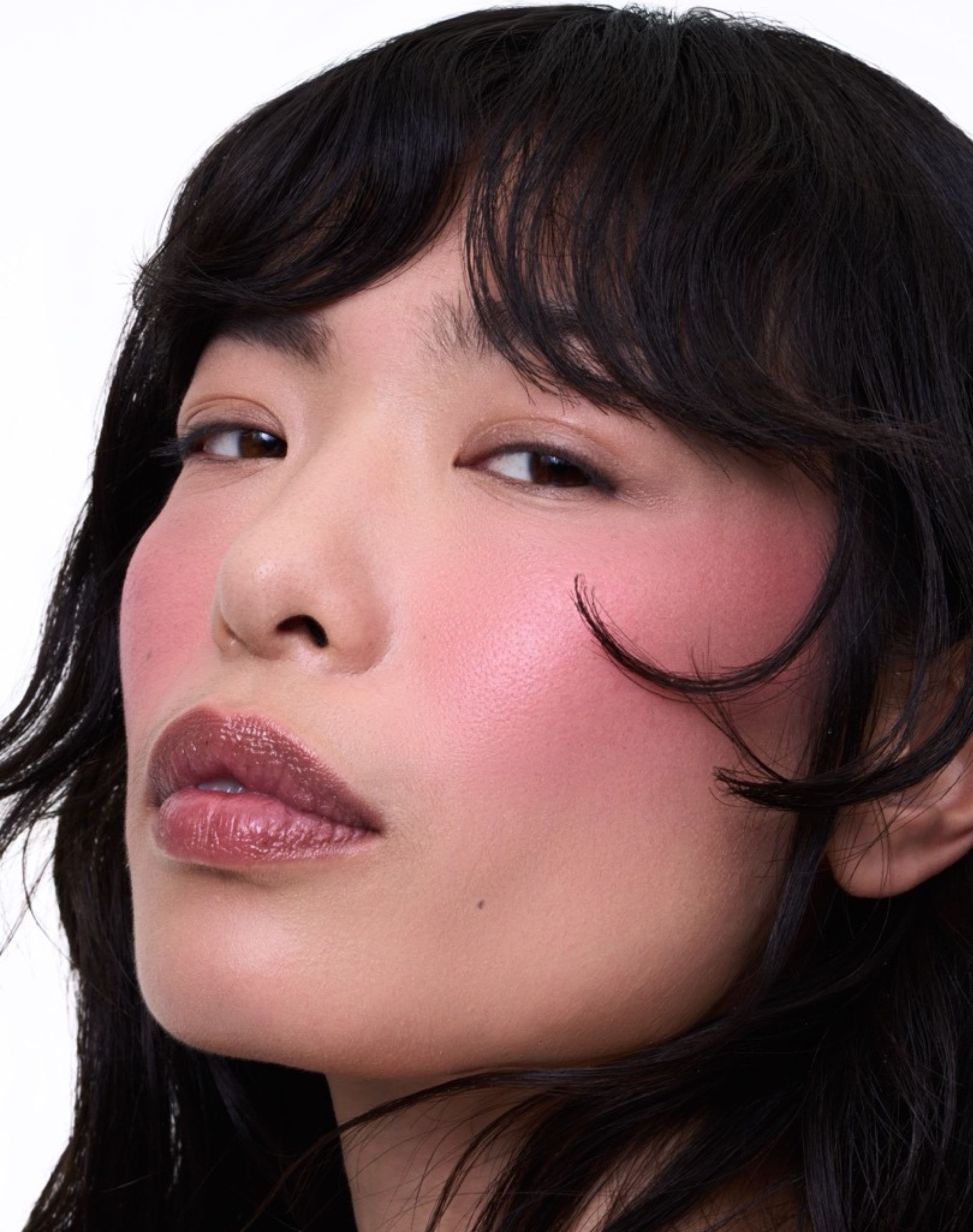 Makeup products and model
